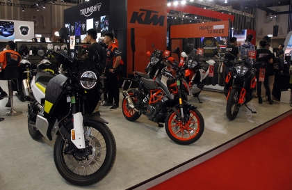 Triển lãm Vietnam Motor Show 2024: Một số hình ảnh gian hàng KTM và Husqvarna